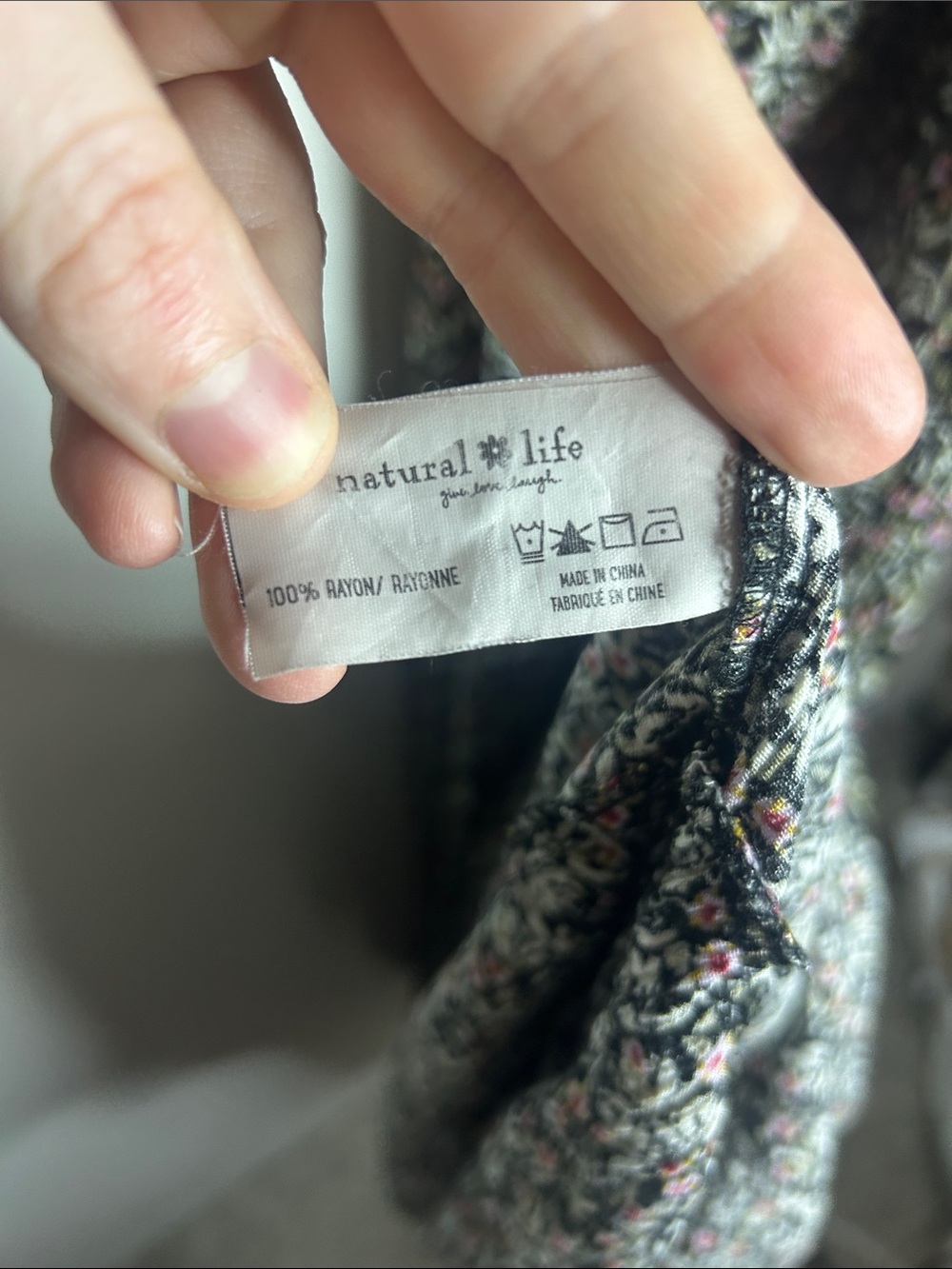 Natural Life Black Floral Boho Maxi Dress - Tall Girl Friendly - Picture 9 of 12